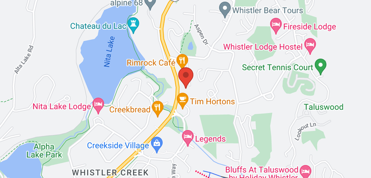 map of 307 2109 WHISTLER ROAD